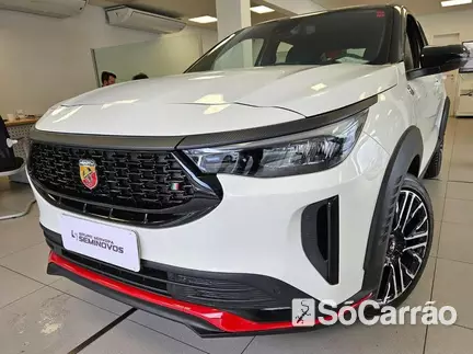 Fiat PULSE ABARTH TURBO 270 FLEX AT na cor Branca em Curitiba / PR - 6980574