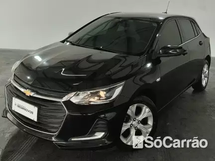 Chevrolet ONIX PREMIER 1.0 TB AT6 na cor Preta em Paranaguá / PR - 6836522