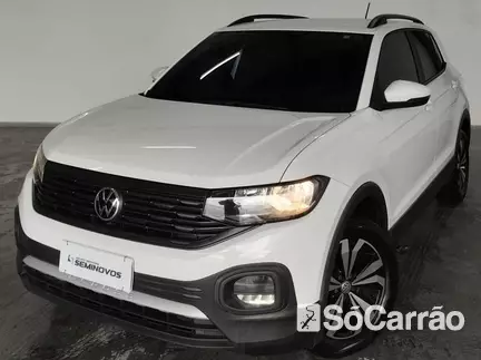 Volkswagen T-CROSS SENSE 200 1.0 TSI AT6 na cor Branca em Paranaguá / PR - 6918550