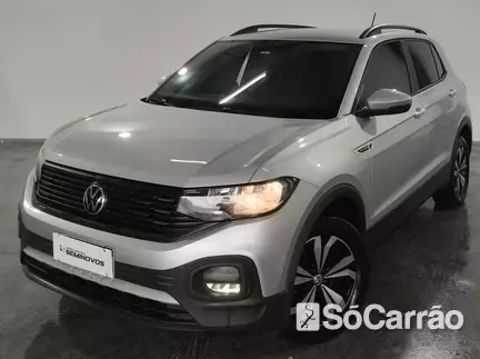 Volkswagen T-CROSS SENSE 200 1.0 TSI AT na cor Prata em Paranaguá / PR - 6925712