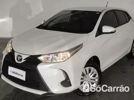 Toyota YARIS SEDAN MP1175 XL 1.5 CVT na cor Branca em Paranaguá / PR - 6945393