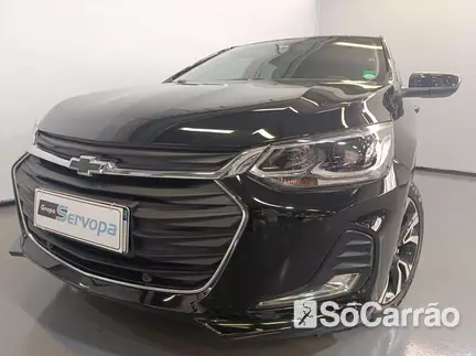 Chevrolet ONIX PREMIER 1.0 TB 12V AT6 na cor Preta em Maringá / PR - 6591282