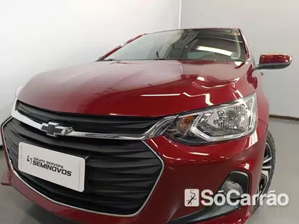 Chevrolet ONIX (R7A) 1.0 12V MT6 na cor Vermelha em Maringá / PR - 6901828