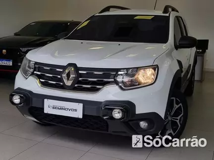 Renault DUSTER ICONIC 1.6 16V SCE CVT X-TRONIC na cor Branca em Ponta Grossa / PR - 6467904
