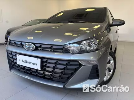 Hyundai HB20 COMFORT PLUS 1.0 12V na cor Cinza em Ponta Grossa / PR - 6861275