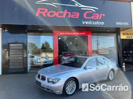 BMW 745IA 4.4 32V na cor Prata em Maringá / PR - 6422269
