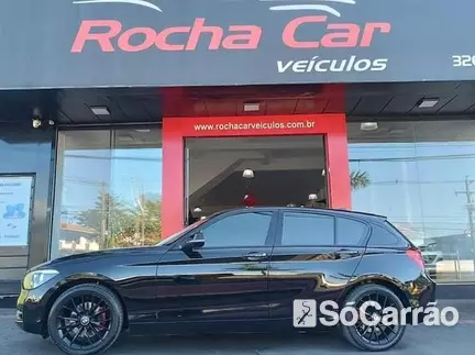 BMW 118I 1.6 TB AT na cor Preta em Maringá / PR - 6821472