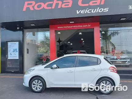 Peugeot 208 ACTIVE 1.5 8V na cor Branca em Maringá / PR - 6862403