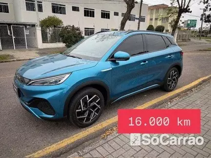 BYD YUAN PLUS 60,8 KW na cor Azul em Curitiba / PR - 6803853