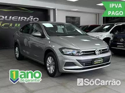 Volkswagen VIRTUS 1.6 MSI 16V AT6 na cor Prata no Canoas / RS - 6523196