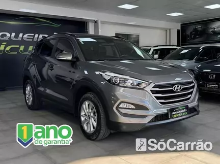 Hyundai NEW TUCSON GLS 1.6 16V TB AT na cor Cinza no Canoas / RS - 6675237