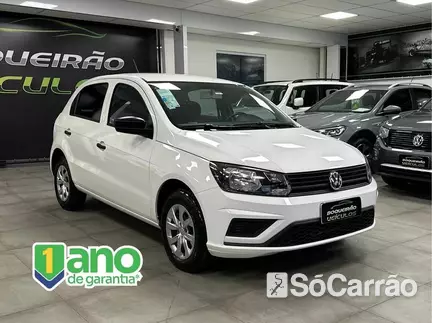 Volkswagen GOL 1.0 12V na cor Branca no Canoas / RS - 6686822