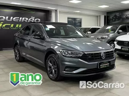 Volkswagen JETTA R-LINE 250 1.4 TSI TIP na cor Cinza no Canoas / RS - 6799696