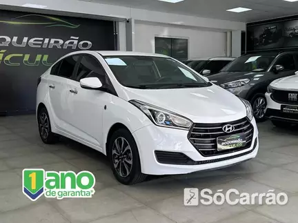 Hyundai HB20S 1 MILLION 1.6 16V AT na cor Branca no Canoas / RS - 6813422