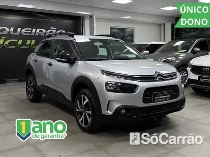 Citroen C4 CACTUS FEEL 1.6 16V AT na cor Prata no Canoas / RS - 6829194