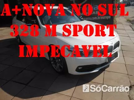 BMW 328I SPORT GP NAC 2.0 16V BI-TB ACTIVEFLEX na cor Branca no Porto Alegre / RS - 4806200