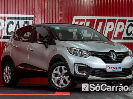 Renault CAPTUR ZEN 1.6 16V SCE na cor Prata no Alvorada / RS - 6584775