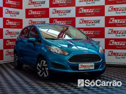 Ford NEW FIESTA S 1.5 16V na cor Azul no Alvorada / RS - 6853312