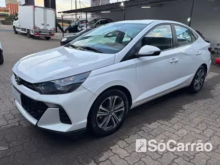 Hyundai HB20S COMFORT 1.0 TGDI 12V AT6 na cor Branca no Canoas / RS - 6730422