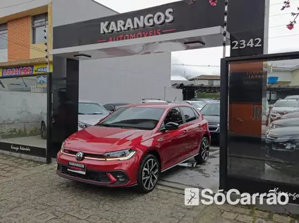 Volkswagen POLO GTS 250 1.4 TSI AT na cor Vermelha em Curitiba / PR - 6769648