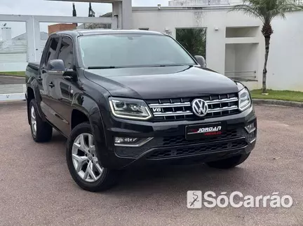 Volkswagen AMAROK CD HIGHLINE 4X4 3.0 TDI V6 AT na cor Preta em Curitiba / PR - 6720211
