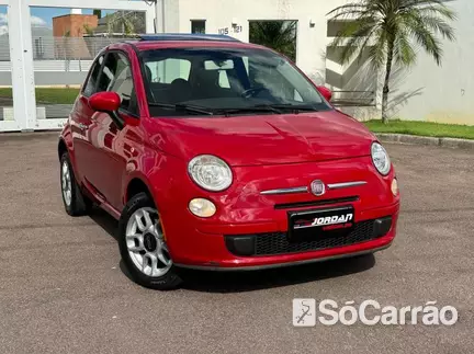 Fiat 500 CULT EVO 1.4 8V DUAL na cor Vermelha em Curitiba / PR - 6789658