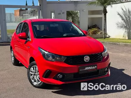 Fiat ARGO DRIVE 1.0 6V FIREFLY na cor Vermelha em Curitiba / PR - 6811861