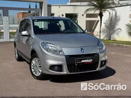Renault SANDERO PRIVILEGE 1.6 16V AT HIFLEX na cor Prata em Curitiba / PR - 6919193