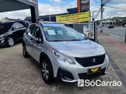 Peugeot 2008 ALLURE 1.6 16V FLEXSTART na cor Prata em Joinville / SC - 6443547