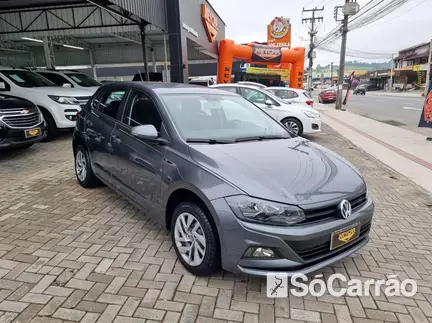 Volkswagen POLO 1.0 12V na cor Cinza em Joinville / SC - 6776553
