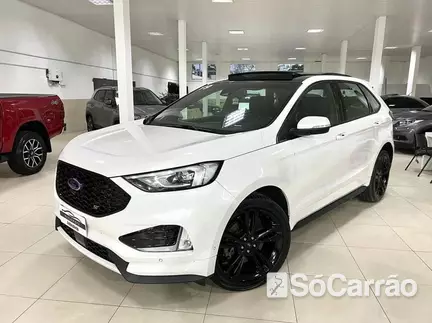 Ford EDGE ST 2.7 V6 TB AT8 na cor Branca em Garopaba / SC - 6765569