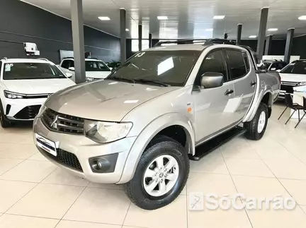 Mitsubishi L-200 CD TRITON HLS 4X2 2.4 16V MT na cor Prata em Garopaba / SC - 6932104