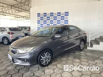 Honda CITY HATCH EX 1.5 16V CVT na cor Cinza em Curitiba / PR - 6587154