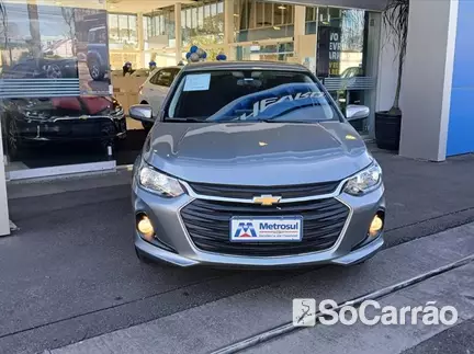 Chevrolet ONIX PLUS LT 1.0 12V MT6 na cor Prata em Curitiba / PR - 6923170