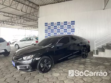 Honda CIVIC G10 SPORT 2.0 16V CVT na cor Preta em Curitiba / PR - 6996274