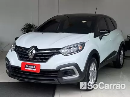 Renault CAPTUR LIFE 1.6 16V SCE CVT X-TRONIC na cor Branca em Curitiba / PR - 6724124