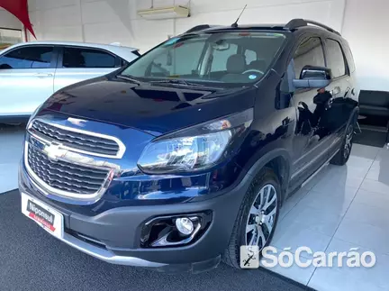 Chevrolet SPIN ACTIV 1.8 8V AT ECONOFLEX na cor Azul em Curitiba / PR - 7002115