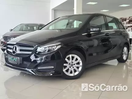 Mercedes B 200 1.6 TB FF na cor Preta em Curitiba / PR - 6895172