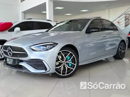 Mercedes C 300 AMG LINE 2.0 TB na cor Prata em Curitiba / PR - 6923788