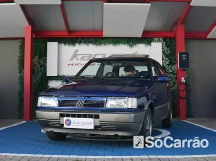 Fiat UNO 1.6 MPI na cor Azul em Curitiba / PR - 6518156