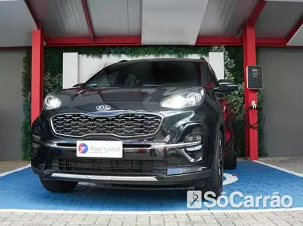 KIA SPORTAGE 2.0 16V AT na cor Preta em Curitiba / PR - 6693242