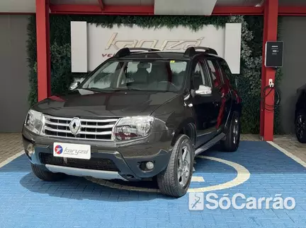 Renault DUSTER 1.6 16V HIFLEX na cor Preta em Curitiba / PR - 6939076