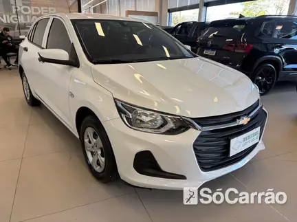 Chevrolet ONIX 1.0 12V MT6 na cor Branca em Ponta Grossa / PR - 6918263