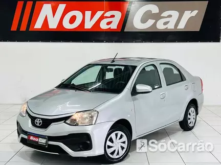 Toyota ETIOS SEDAN X 1.5 16V na cor Prata em Colombo / PR - 6339770