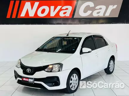 Toyota ETIOS SEDAN X PLUS 1.5 16V AT na cor Branca em Colombo / PR - 6541351