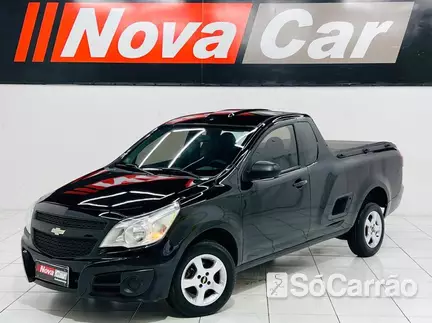 Chevrolet MONTANA LS 1.4 8V ECONOFLEX na cor Preta em Colombo / PR - 6695297