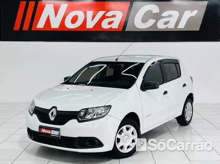 Renault SANDERO AUTHENTIQUE 1.0 12V SCE na cor Branca em Colombo / PR - 6757117
