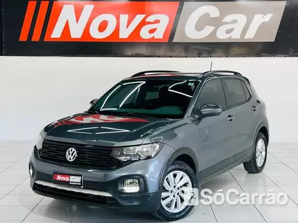 Volkswagen T-CROSS 200 1.0 TSI AT na cor Cinza em Colombo / PR - 6770397