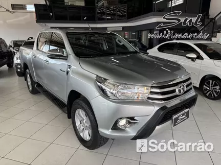 Toyota HILUX CD SRV 4X4 2.8 TB AT na cor Prata em Ponta Grossa / PR - 6639791