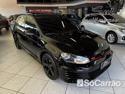Volkswagen GOLF GTI 2.0 TSI DSG na cor Preta em Ponta Grossa / PR - 6737021